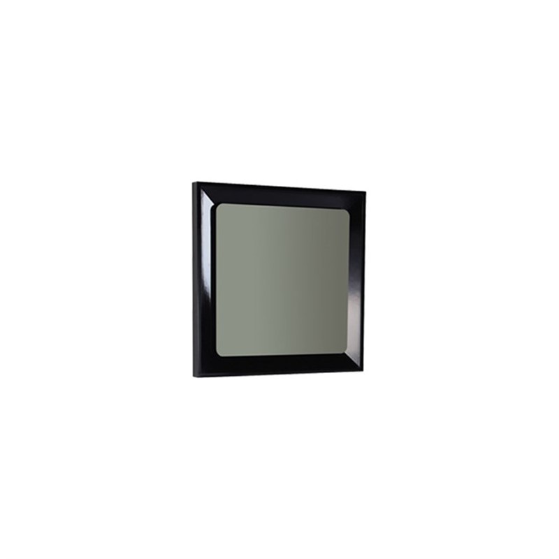 Specchio LED Creavit Art 80 cm - Nero #338583
