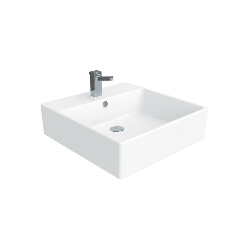 Creavit Next Lavabo da Appoggio 50cm - Bianco #335422