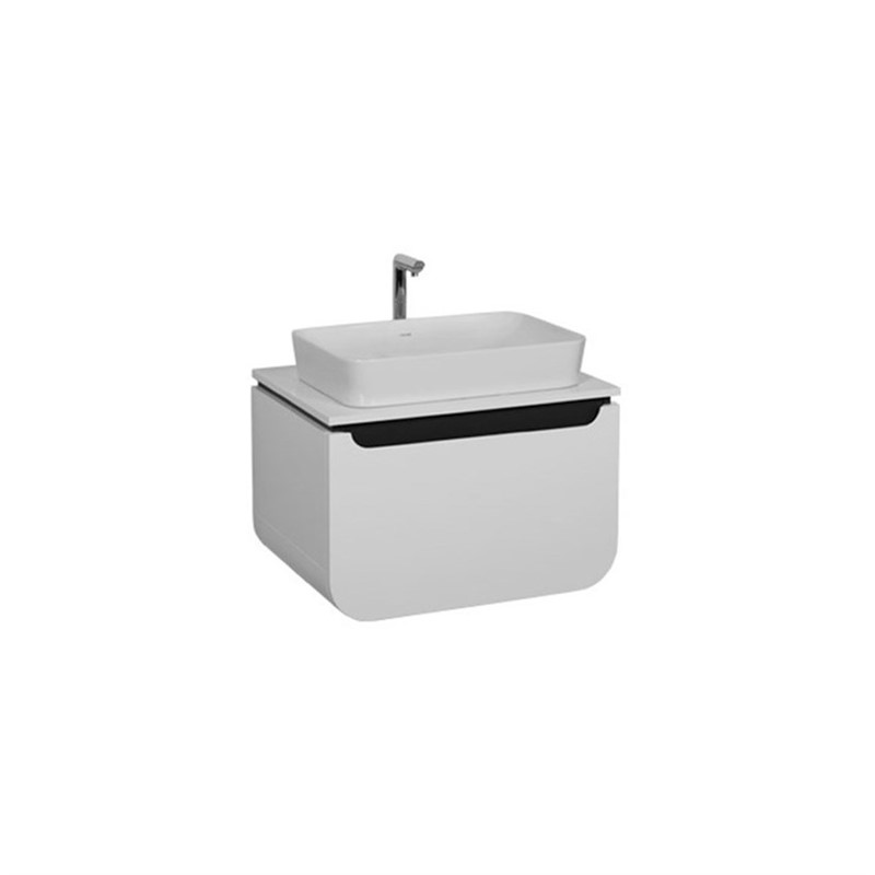 Creavit Pion Plus Bathroom Cabinet 70 cm - Matt White #338597