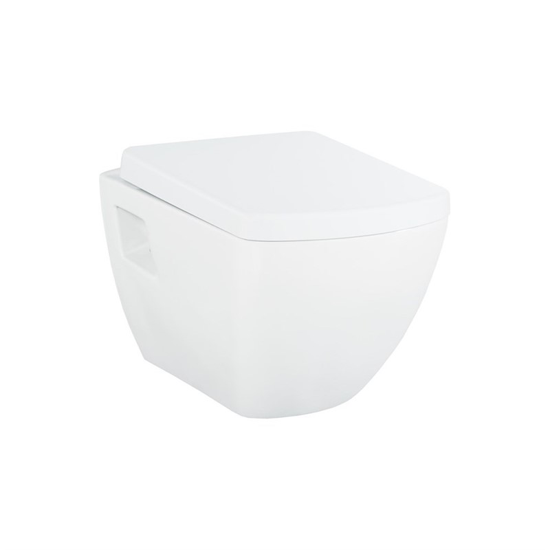 Creavit Tetra Toilet Bowl with Lid - White #355507