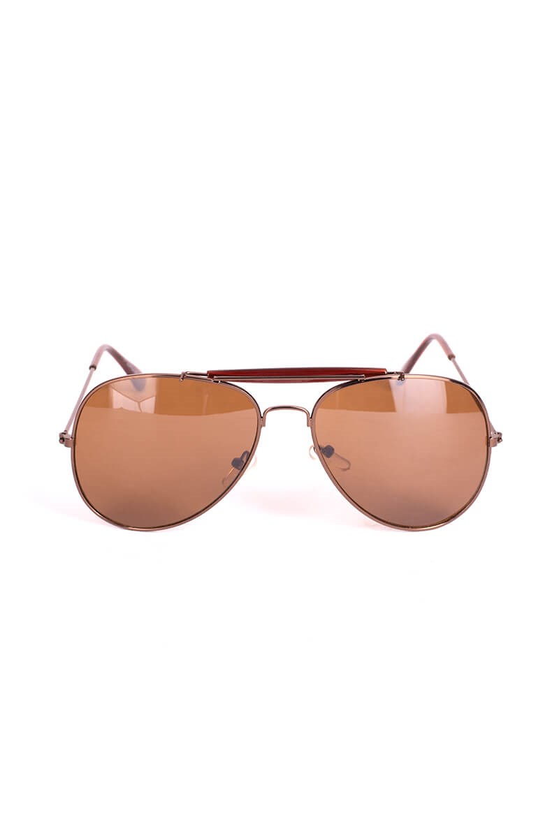 Unisex Sunglasses Yl-11 031 - Brown #192986