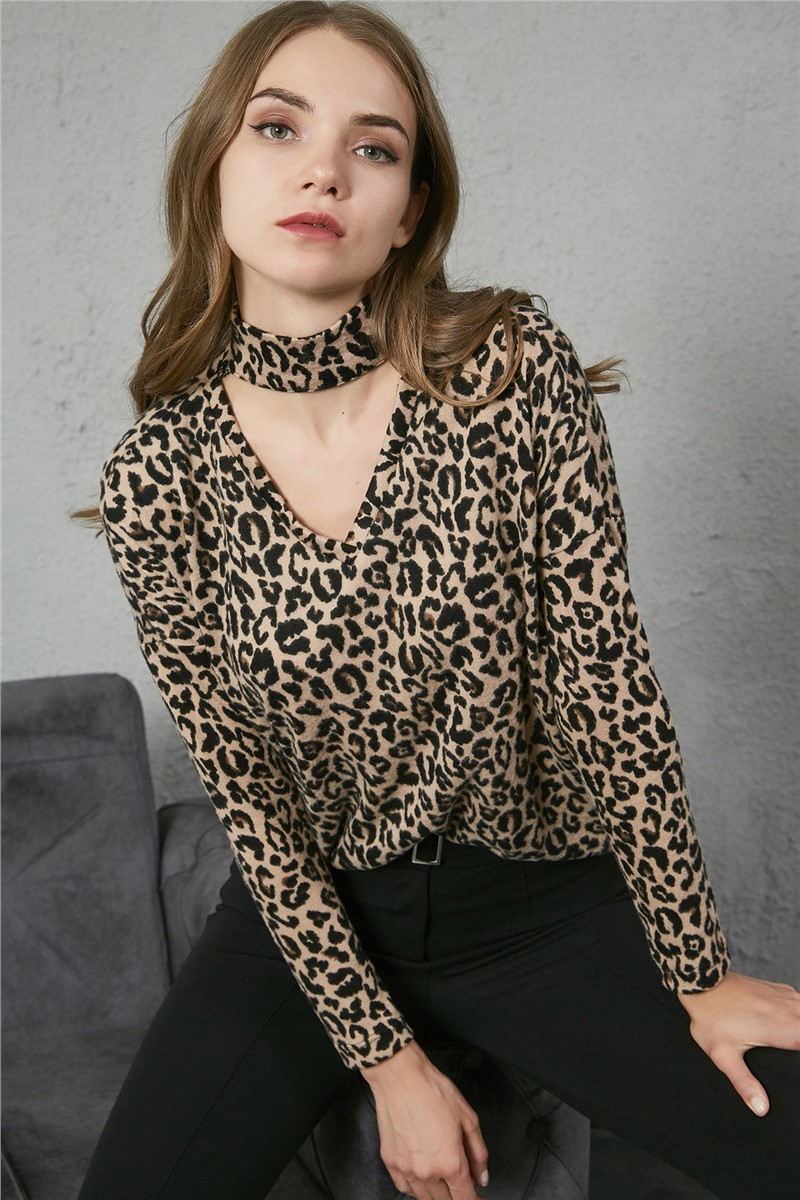 Camicetta da donna - Leopardata #265940