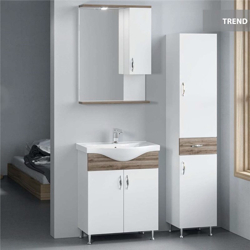 Denko Trend Bathroom Cabinet 65 cm - White #337124