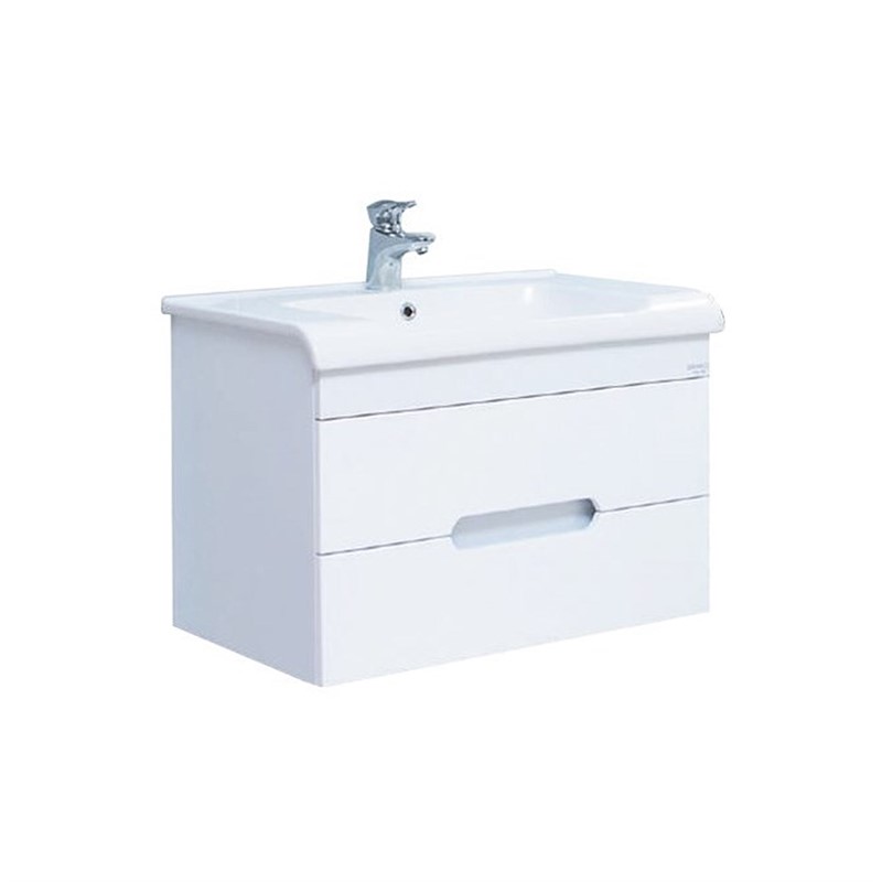 Denko Tuana szekrény mosdóval 80 cm - Fehér #338502