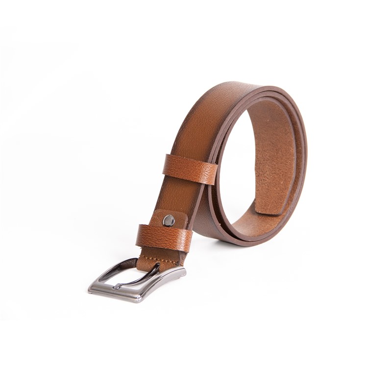 Men's leather belt - Brown #318431