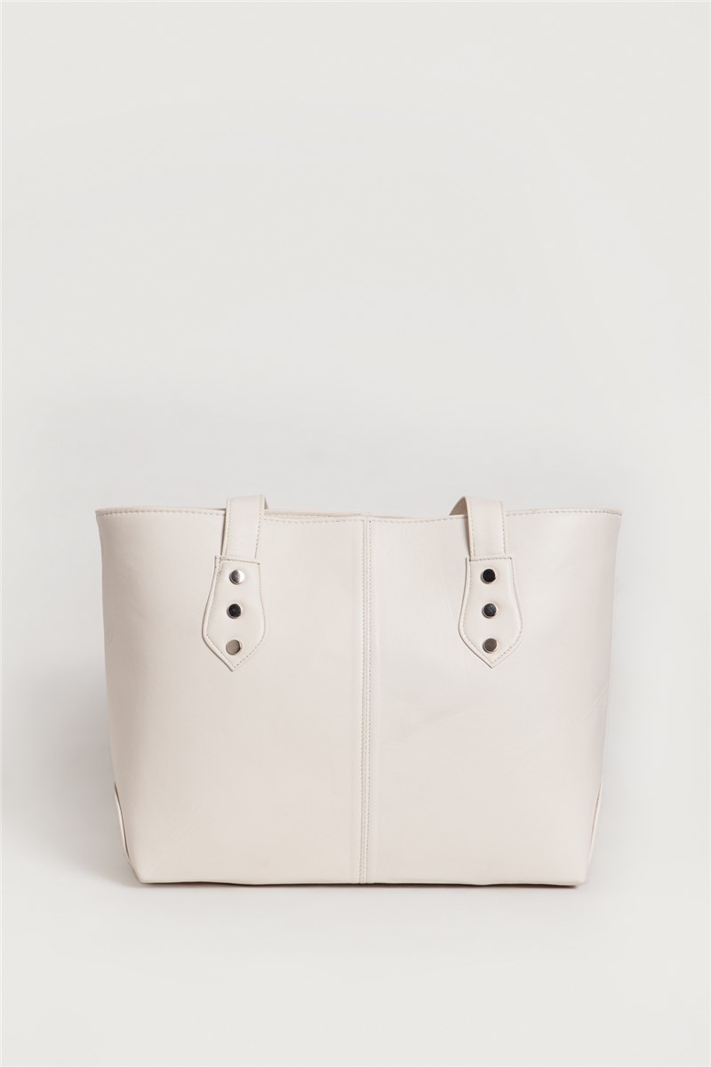 Women's leather bag 2029 - White #321326