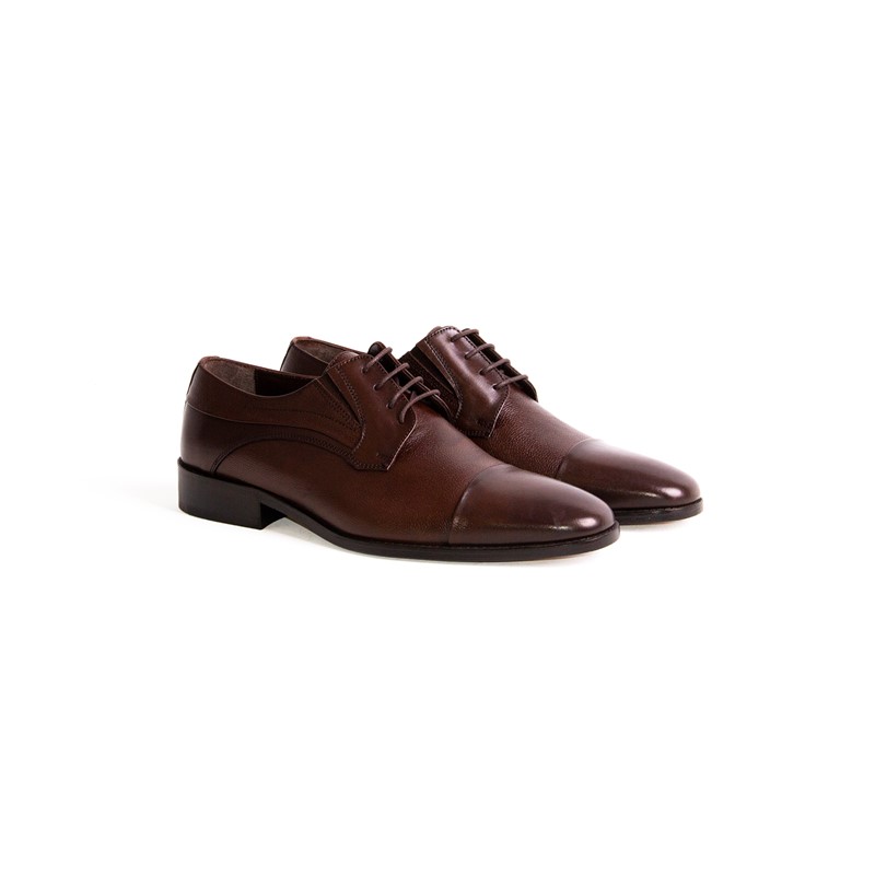 Men's Real Leather Shoes - Brown #318146