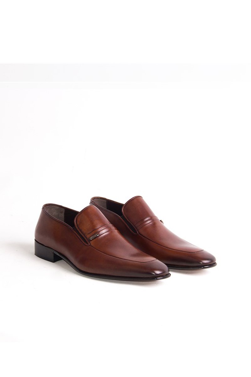 Men's Real Leather Shoes - Brown #318182