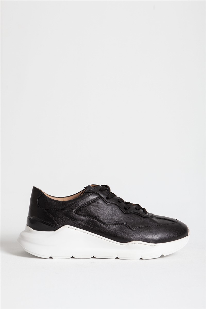Men's leather shoes - Black #318497