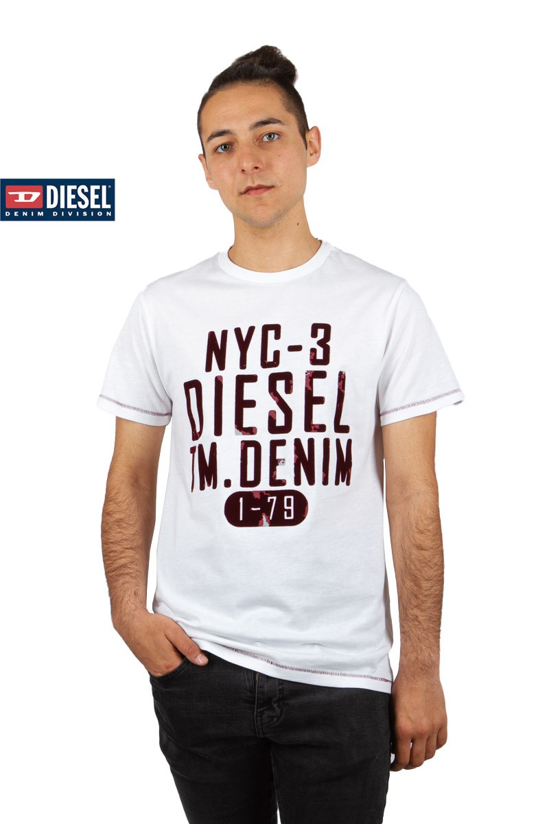 Diesel Men's T-Shirt - White #202589