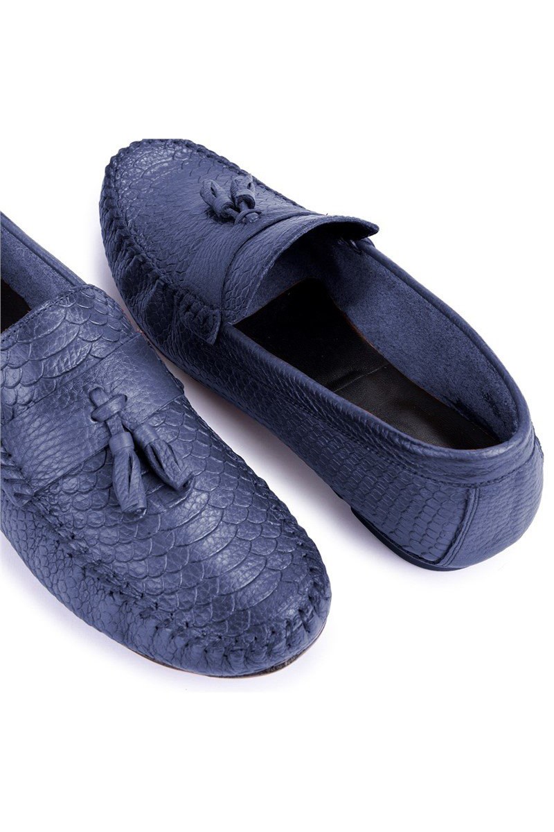 Ducavelli Muške cipele od prave kože - Tamnoplave #333212