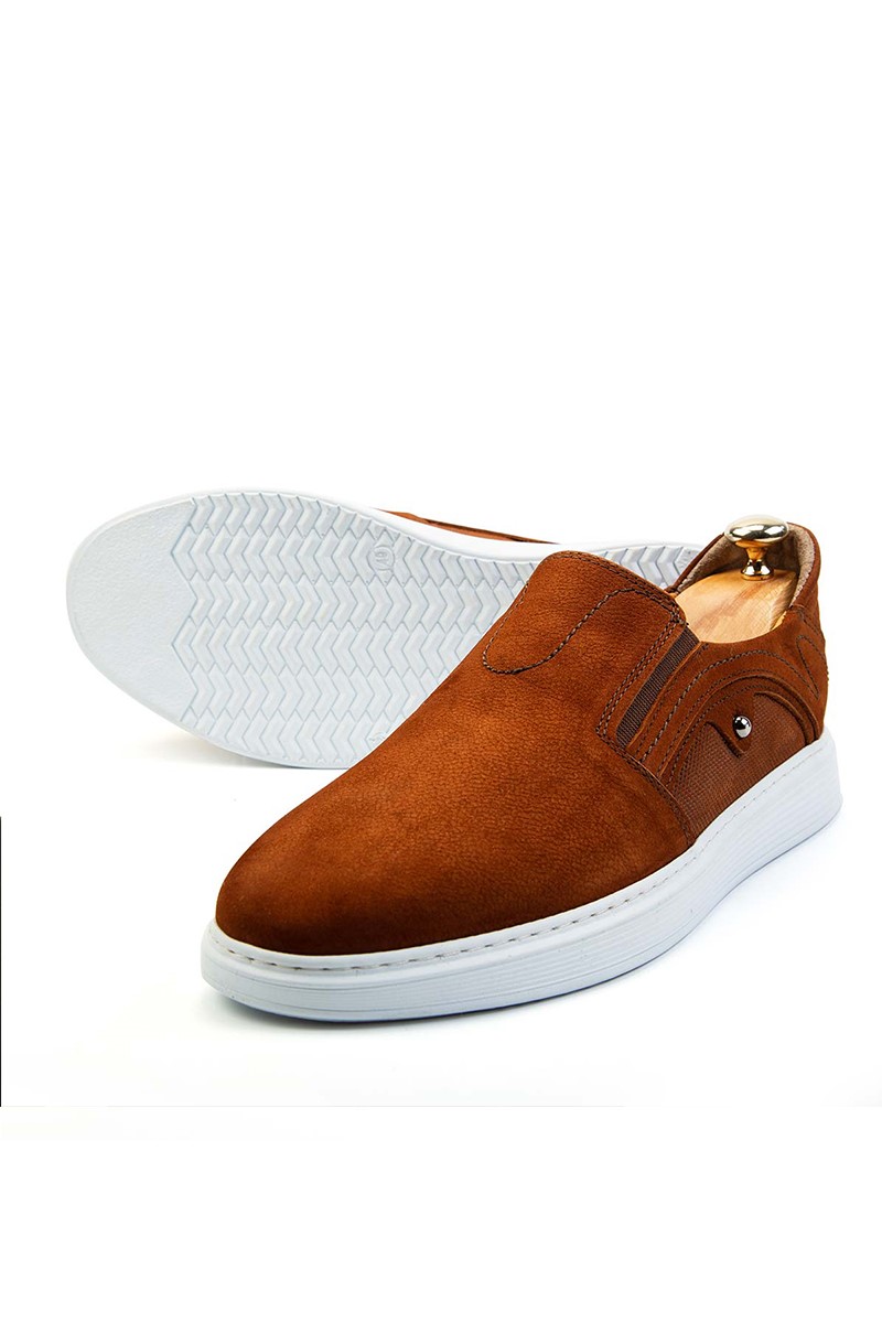 Ducavelli Men's Real Nubuck Shoes - Taba #308244
