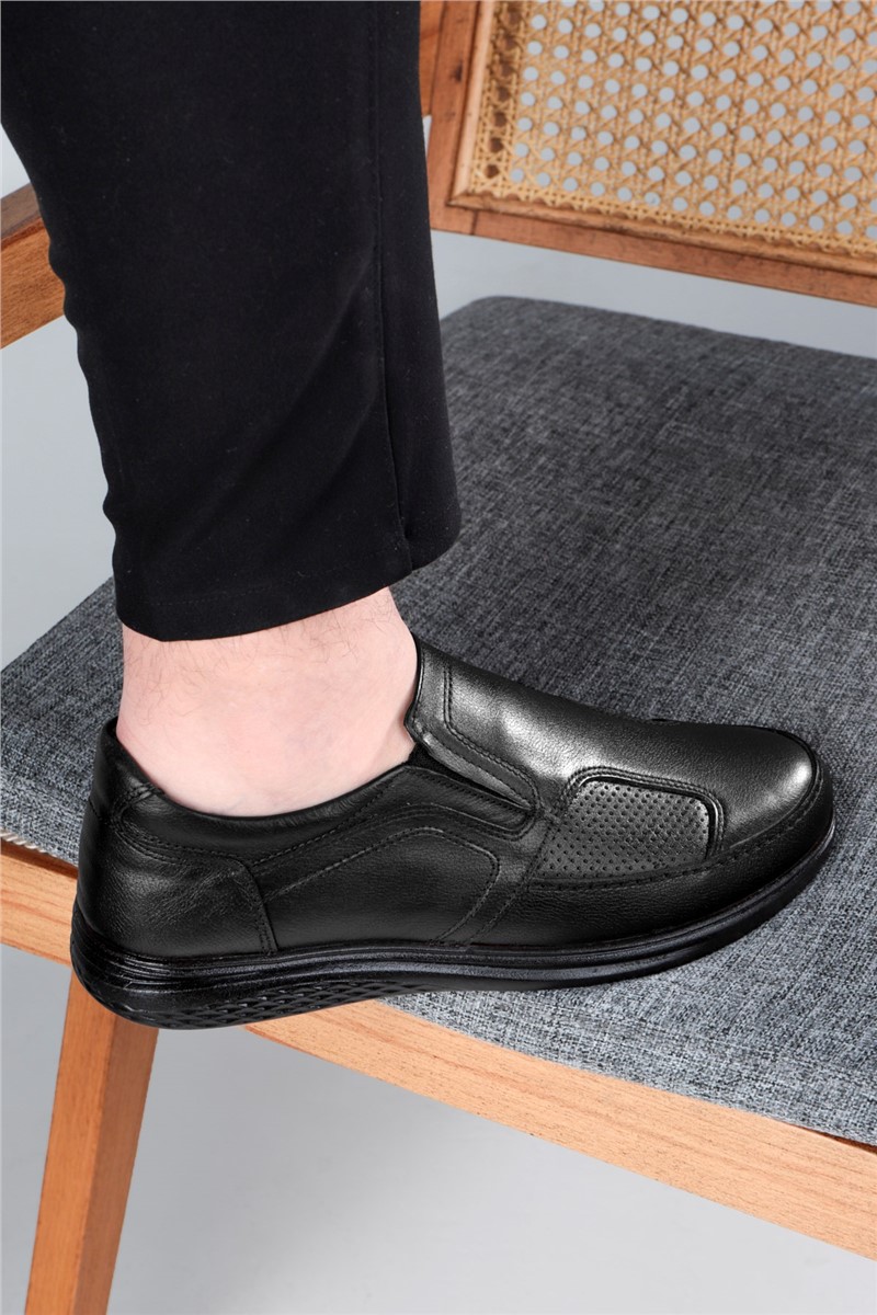 Ducavelli  Muške cipele od prave kože Ducavelli  - Crne #381617