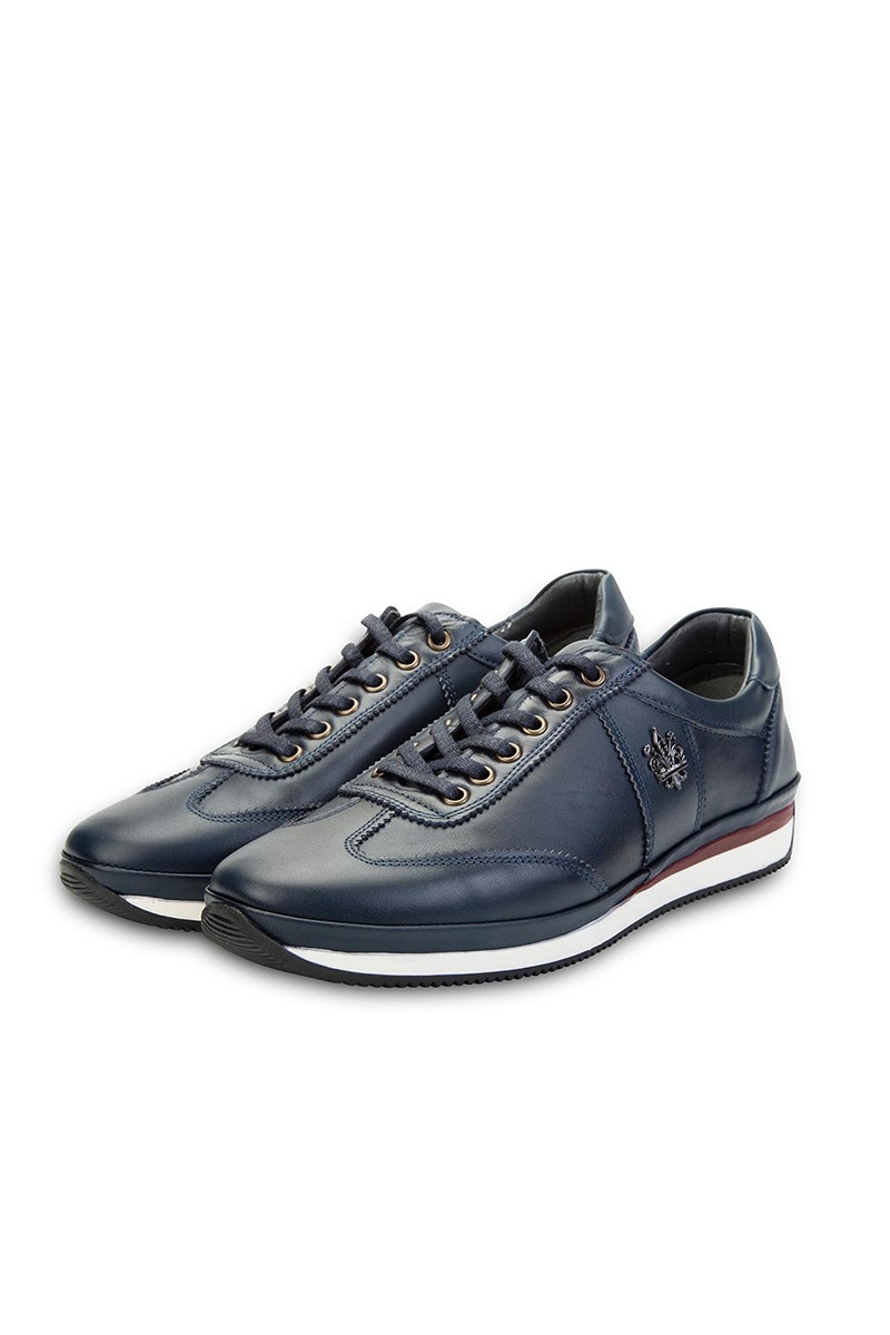 Ducavelli Royale Scarpe da Uomo in Vera Pelle - Blu 308264