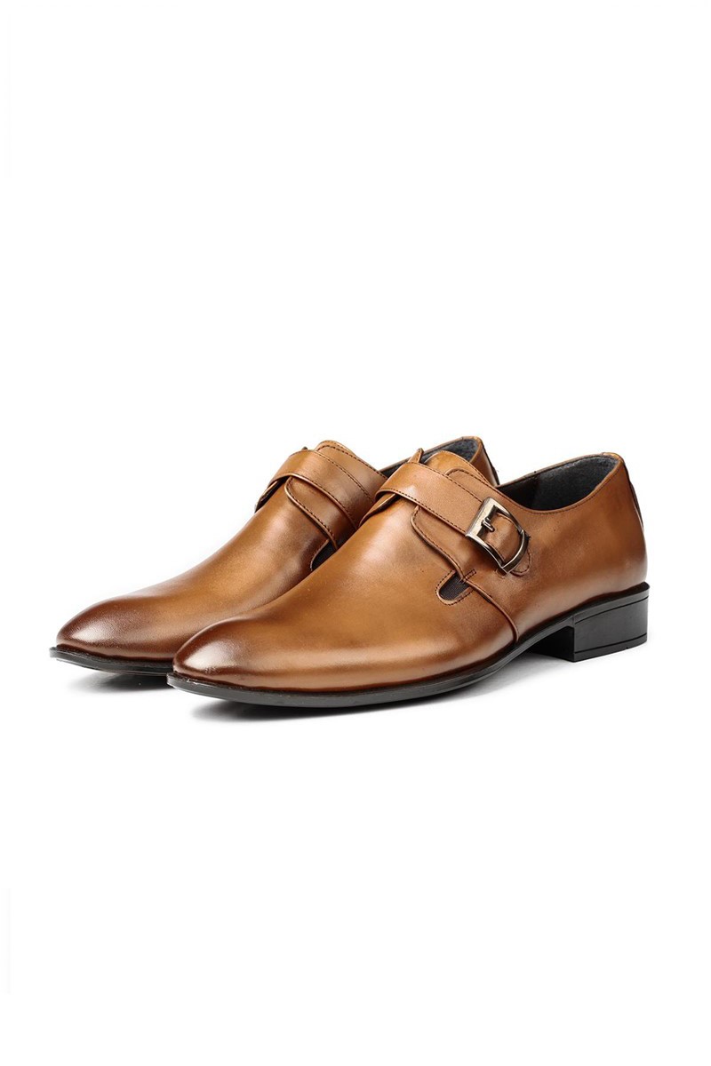 Ducavelli Men's Real Leather Shoes - Light Brown #311470