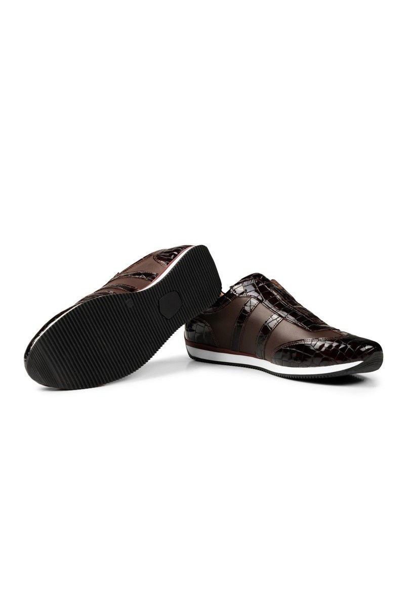 Ducavelli Men's leather shoes - Brown #326956
