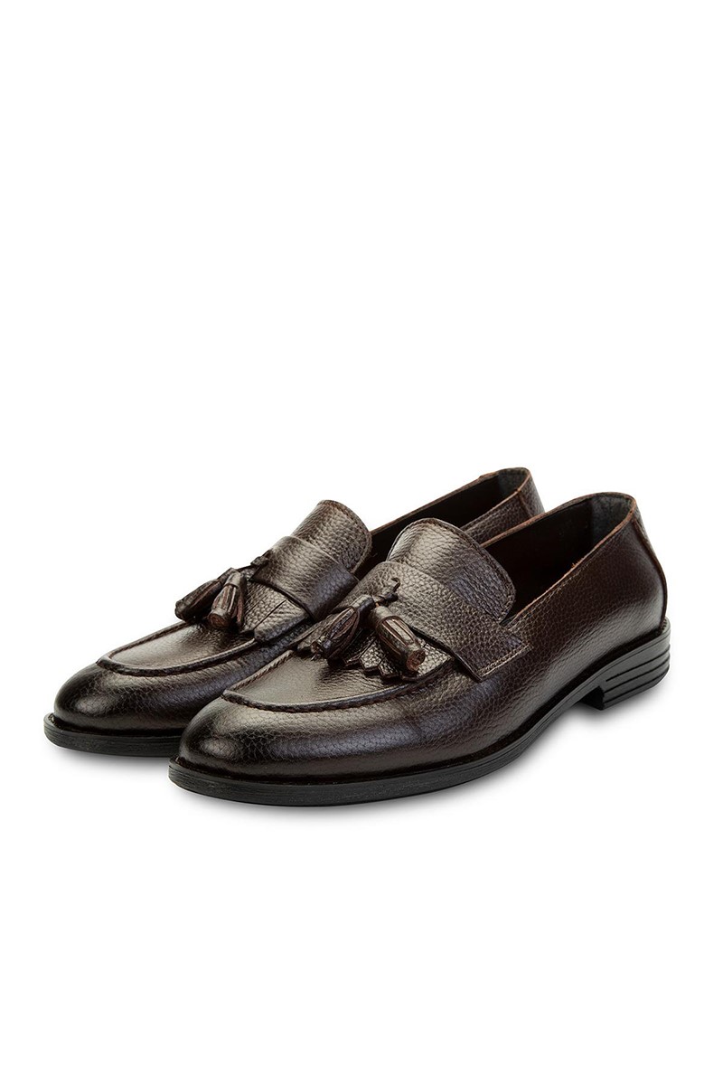 Ducavelli Tassel Scarpe da uomo in vera pelle - Marrone 308278