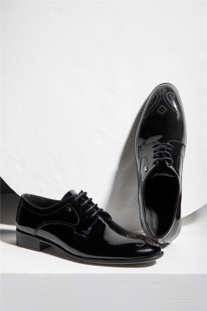 Ducavelli Muške svečane cipele od prave kože - Crne #363762