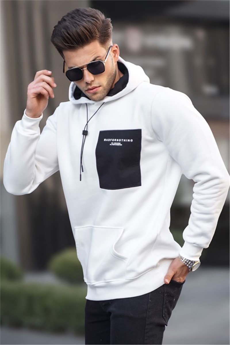 Men's Hoodie 6004 - Ecru #357923