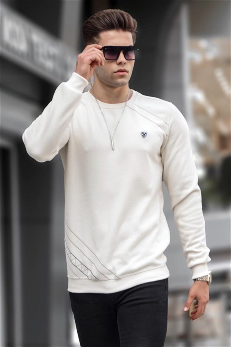 Men's Sweater 5965 - Ecru #357860