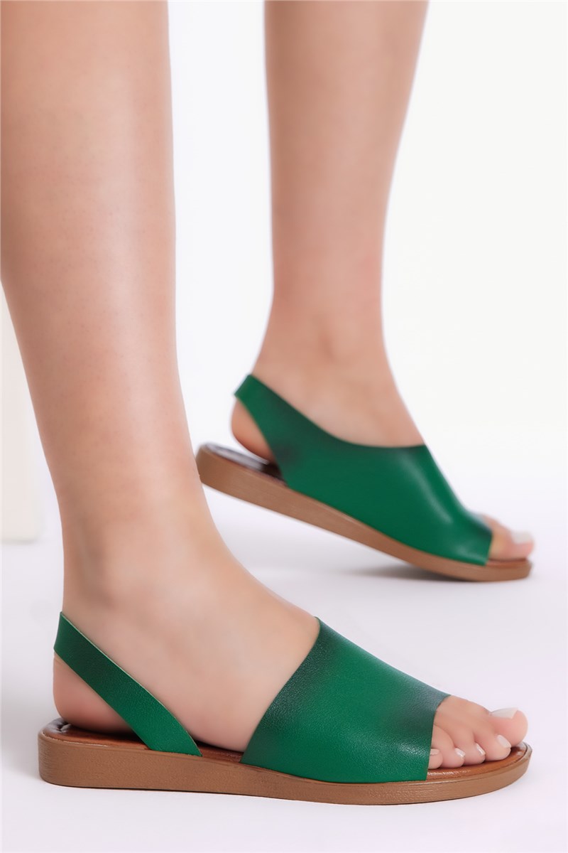 Ženske sandale - zelene #399169