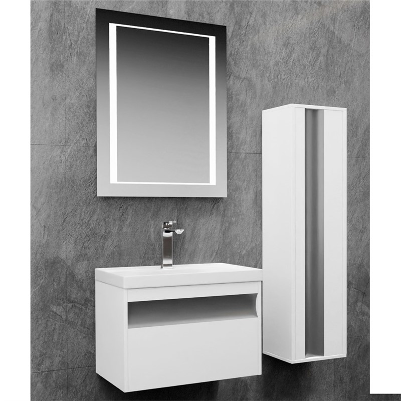 Emart Amor Bathroom Set 60 cm - White #356835