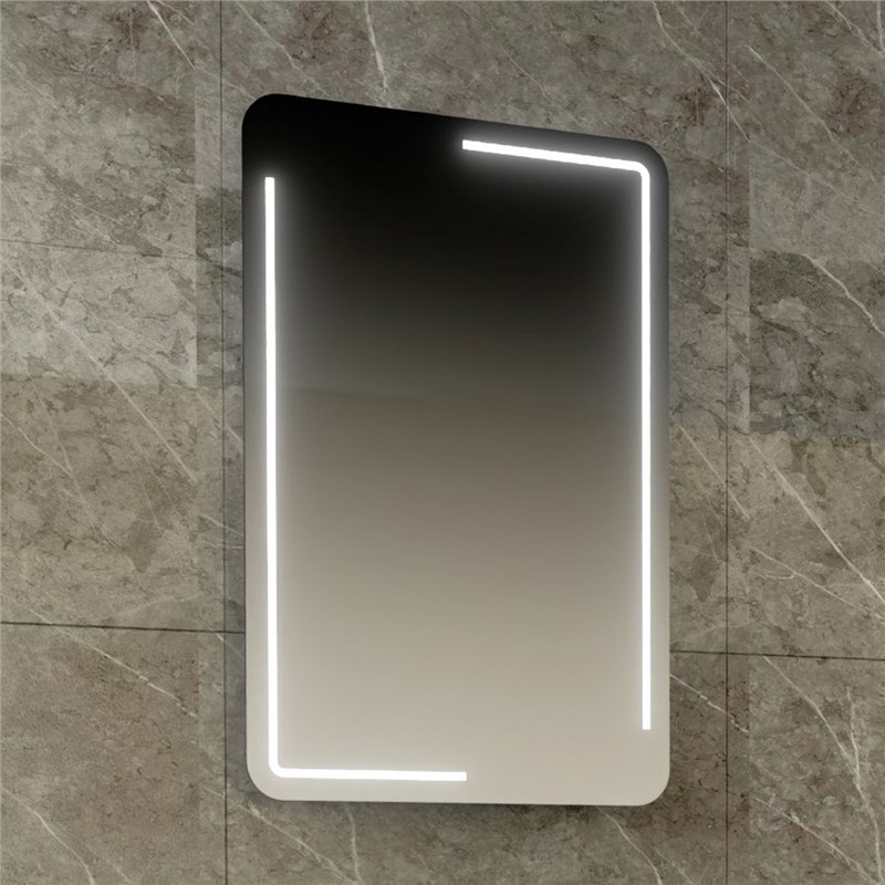 Emart Hermes Led Mirror 60x90 cm - White #356753