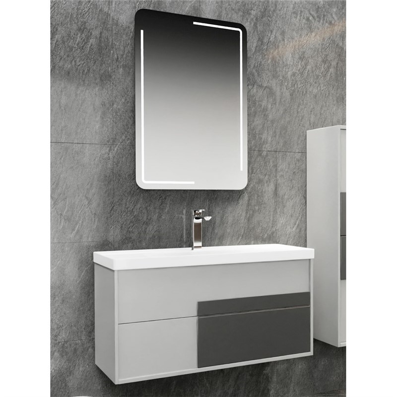 Emart Nesta Badezimmermöbel Set 100 cm #356778