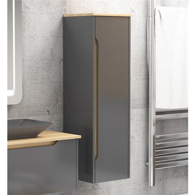Emart Polo Bathroom Cabinet 35 cm - Anthracite #356741