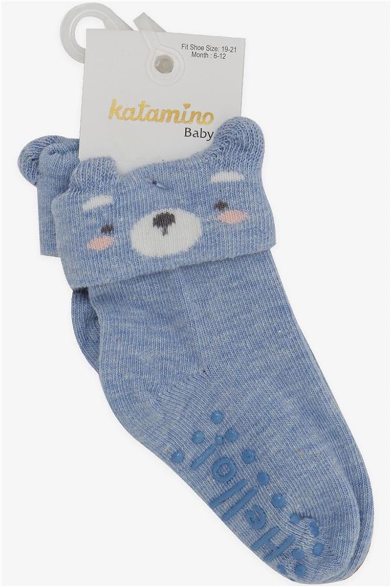 Baby Socks - 2 Pairs - Light Blue #380719