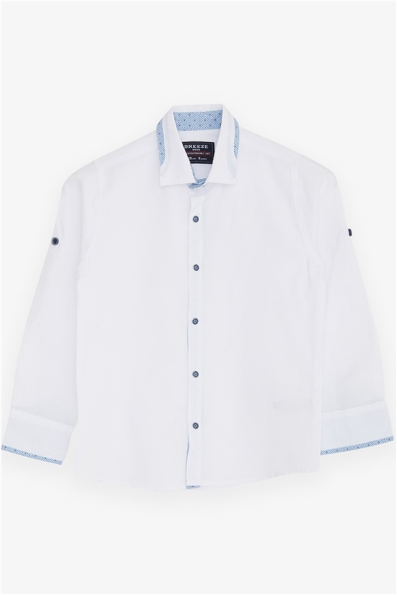 Children's shirt for boy - White #380019