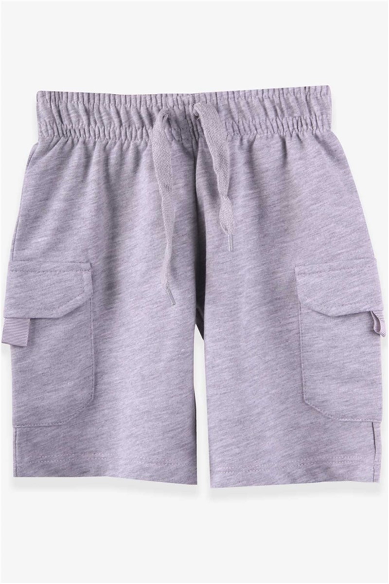 Children's trousers for boys - Gray melange #379342