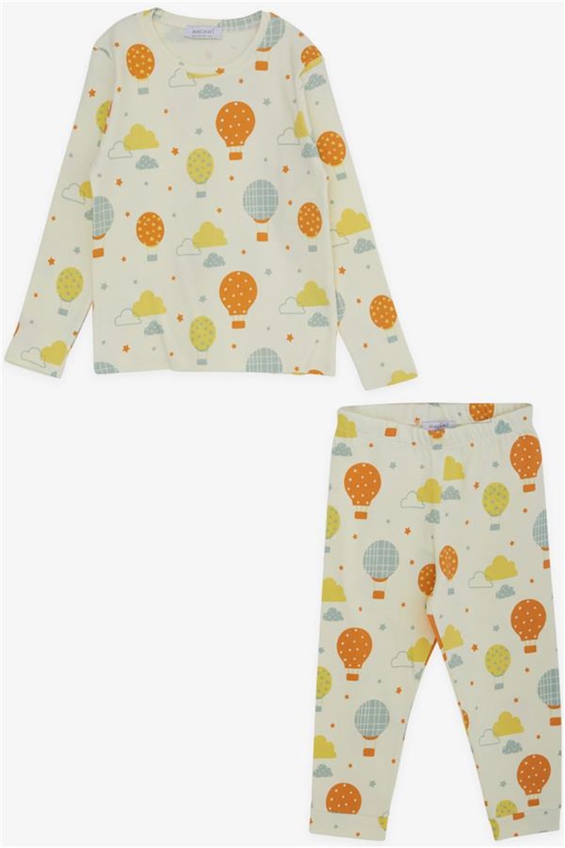 Children's pajamas for a boy - Color Cream #380806