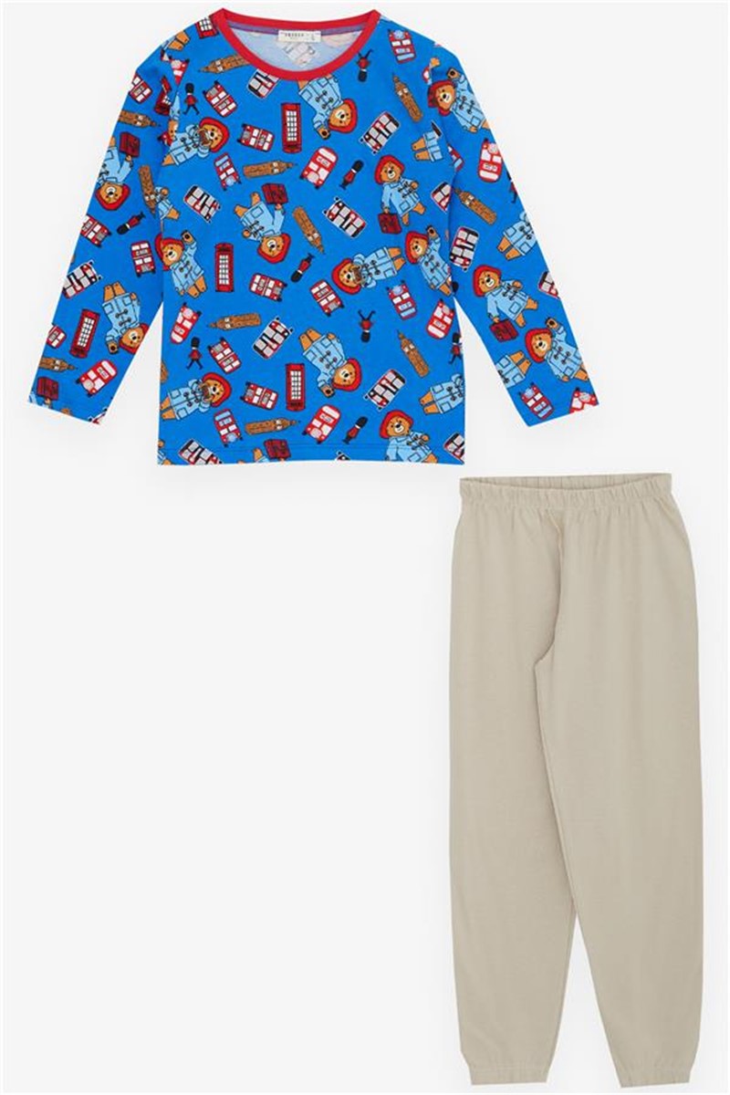 Children's pajamas for boys - Bright blue #381073