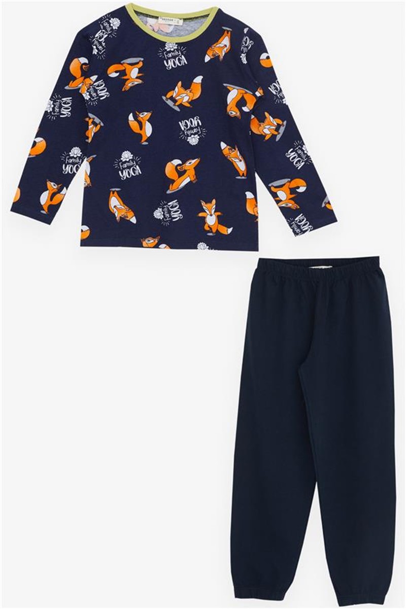 Children's pajamas for boys - Dark blue #381402