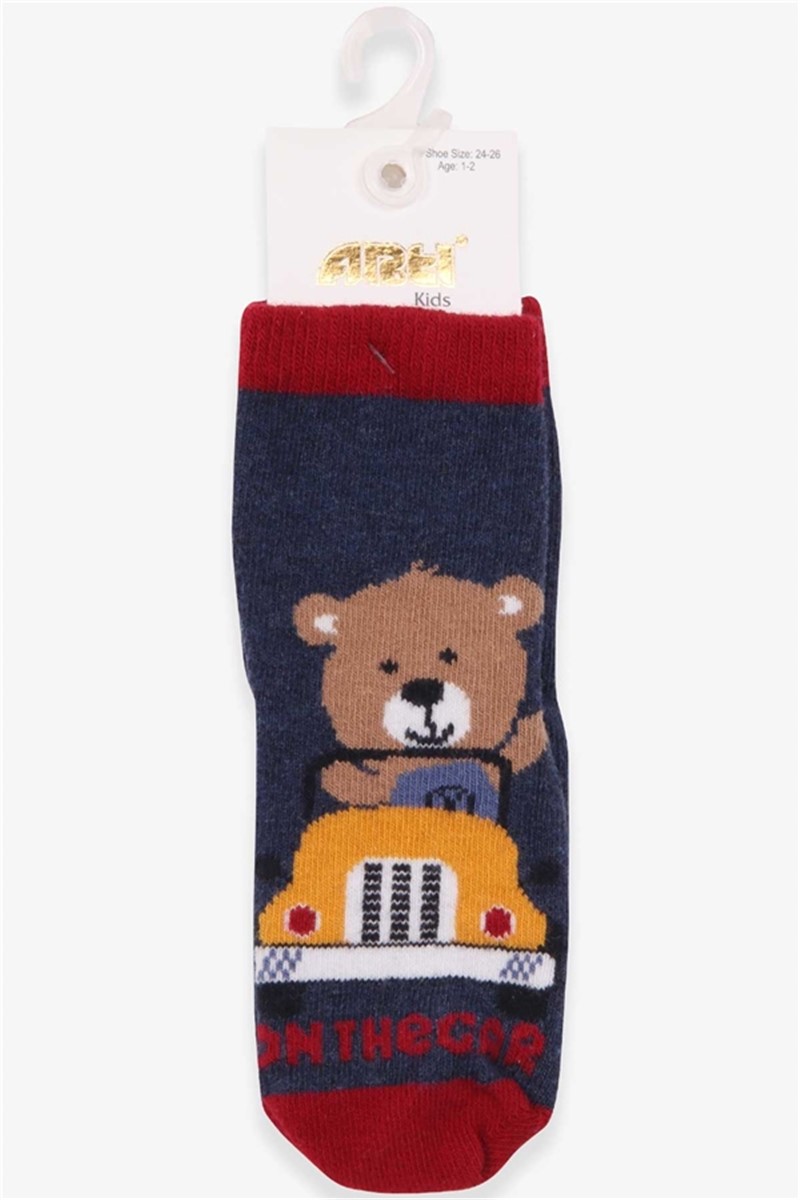 Calzini Bambino Indaco Fantasia Orsacchiotto (1-6 Anni) #379203