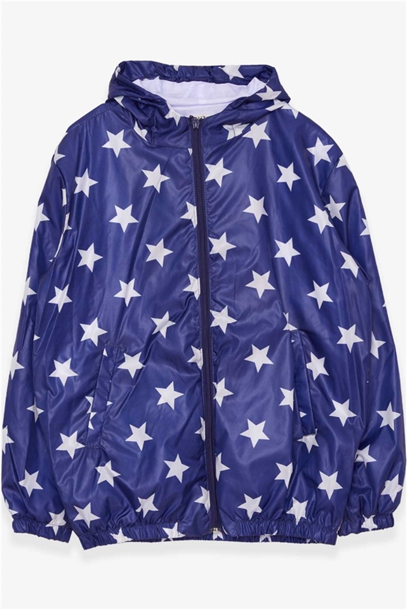 Children's raincoat for boys - Navy #379767