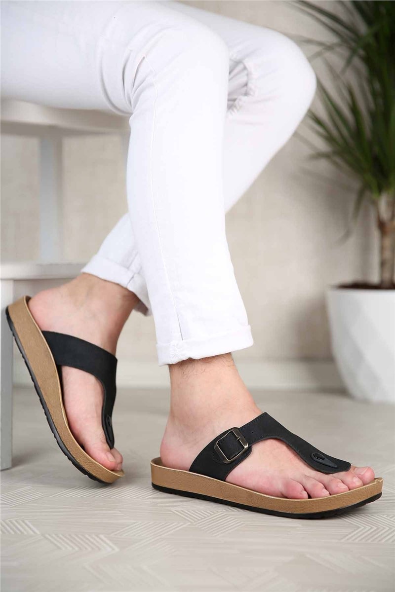 Pantofole da uomo - Nero 304257