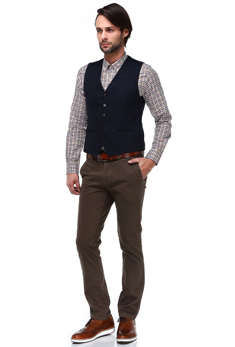 Men's vest - Dark blue #269022