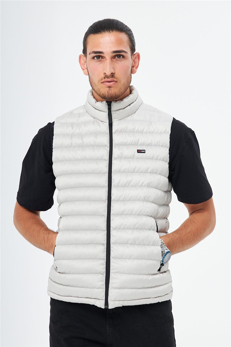 Gilet impermeabile da uomo GDY-1000 - Beige chiaro #409308