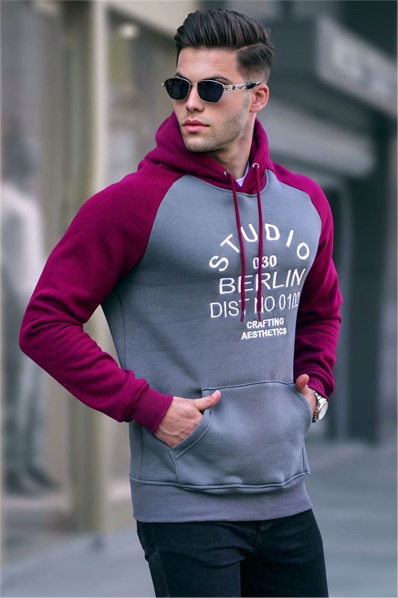Moletom com Capuz Masculino 6011 - Cinza Fumaça #358711