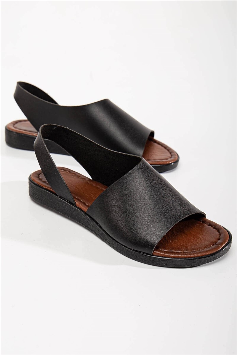 Women's Casual Sandals - Black #367306