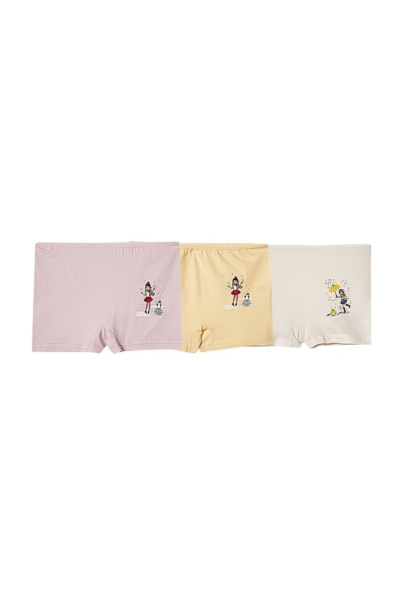 Kinder Boxershorts 3St.  1040 K-104 - verschiedene Farben   #324501