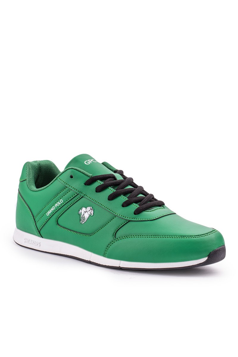 GPC POLO Men's leather shoes - Green 20210835561