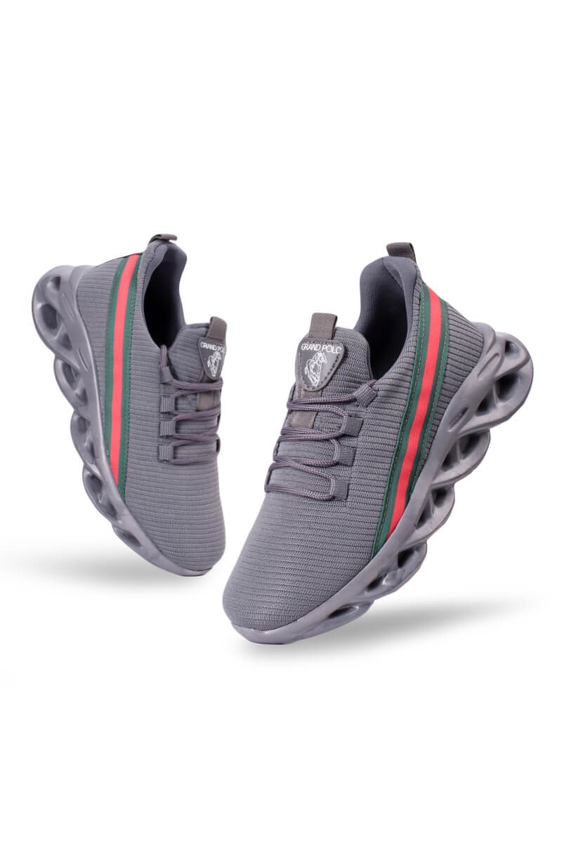 GPC POLO Herren Turnschuhe Textil -  dunkelgrau  202108355637