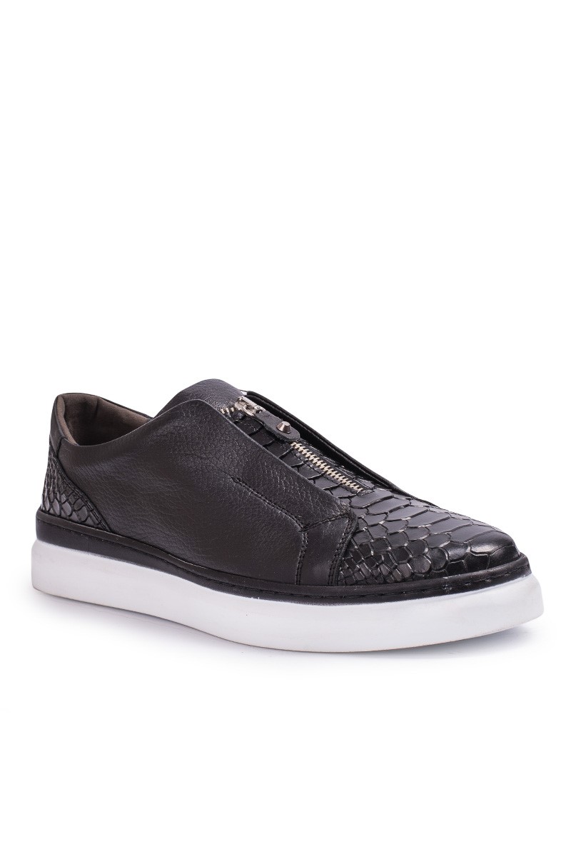 GPC POLO Men's leather shoes - Black 20210835393