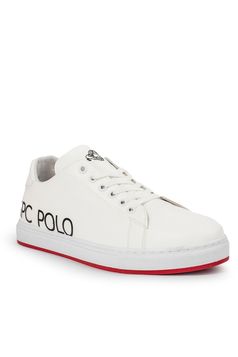 GPC POLO Men's leather shoes - White 20210835389