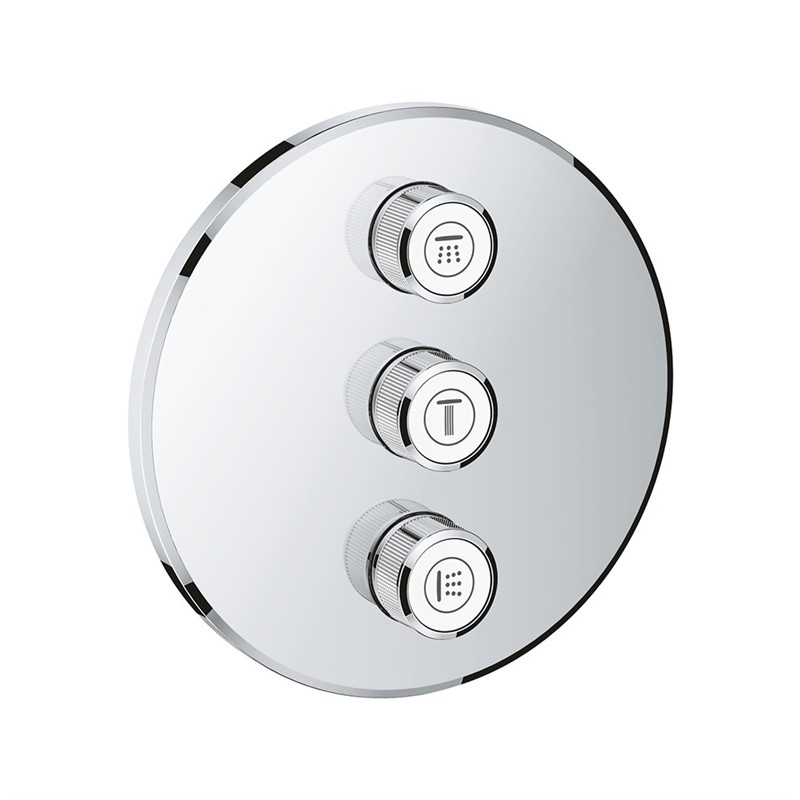 Grohe Grohtherm vstavaná kúpeľňová batéria – chrómová #339753