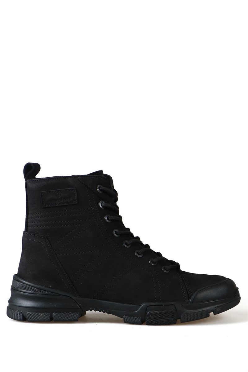 Hammer Jack Men's Genuine Leather Boots 102 21520-M - Black #368798