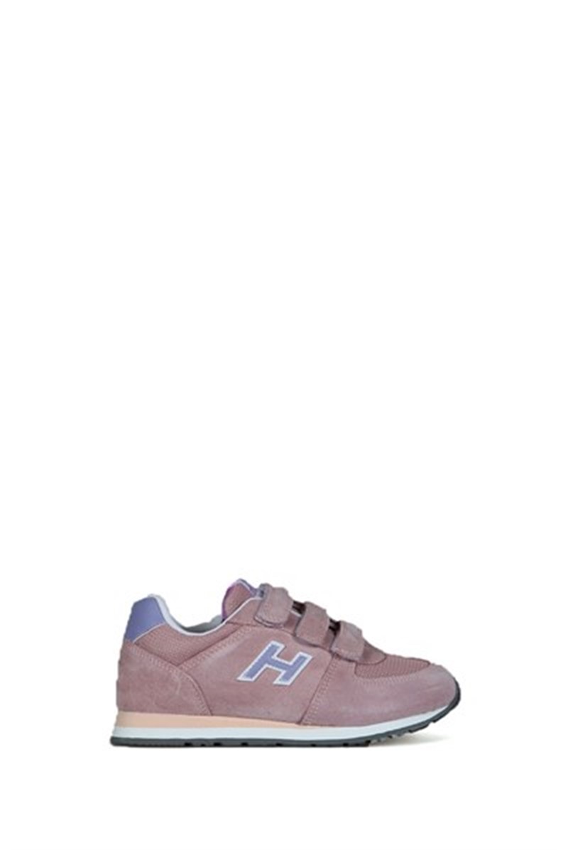 Hammer Jack Kids Genuine Leather Sports Shoes - Light Purple #368550